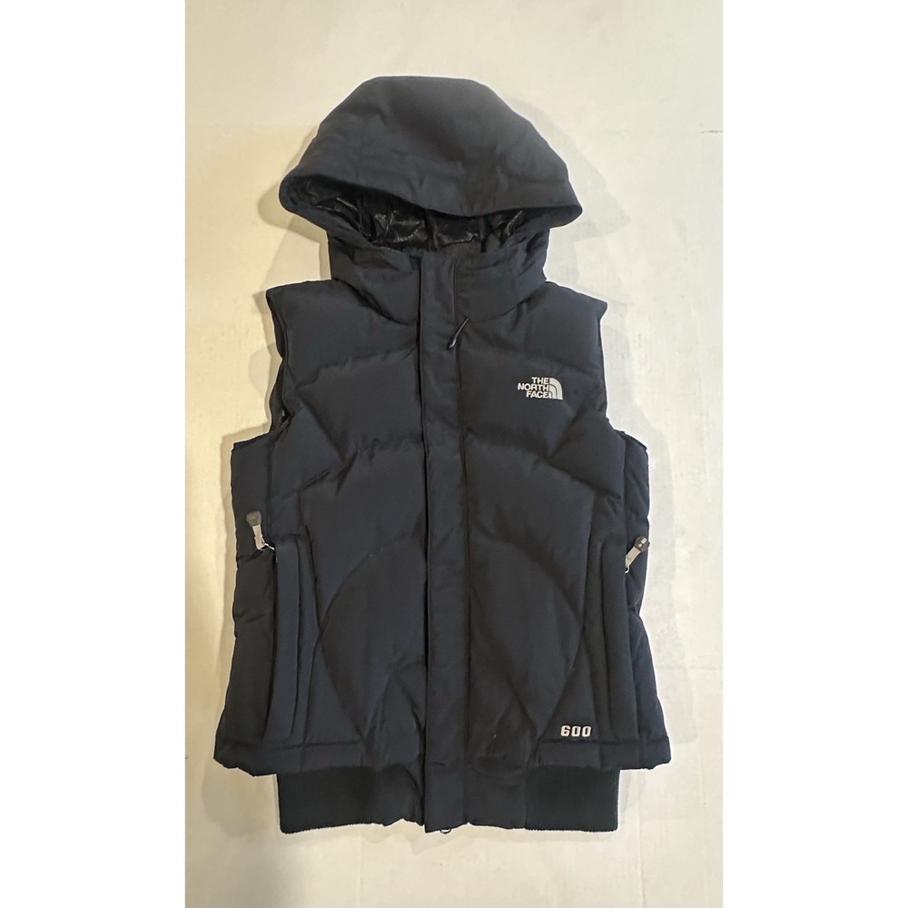 The North Face Vest Prodigy 600 Down Filled Puffer Full Zip Black women small
